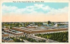 c1920 Packard Motor Company Plant, Detroit, Michigan Postcard picture