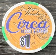 Circa Hotel Casino Fremont St. Las Vegas NV  Current $1 Casino Chip picture