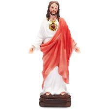 Religious Statue, Sacred Heart of Jesus Figurine, Christian Decor (12 Inches) picture