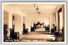 Byron Harmon RPPC Writing Room Interior Lake Louise Chateau Canadian Pacific RR picture