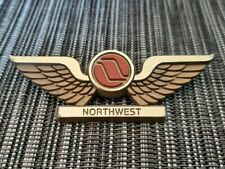 Northwest Junior Pilot Wings Badge Pin Plastic Novelty  picture