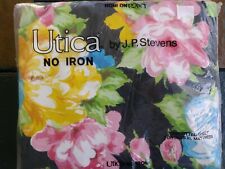 WOW Gorgeous NOS Vintage Country Cottage Style Fitted Sheet by Utica picture