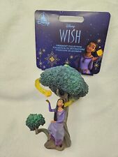 2023 Disney WISH Movie Asha and Star Sketchbook Christmas Ornament NEW with TAG picture