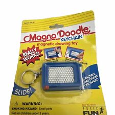 Basic Fun Magna Doodle Miniature Toy w/Keychain NIB, 1996 picture