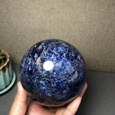 1.2kg NATURAL Sodalite Semi-Precious stone Ball Polish Crystal sphere 94mm A1536 picture