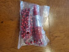 New Orleans Mardi Gras 2024 Mystic Krewe Of Femme Fatale Lipstick Bead picture