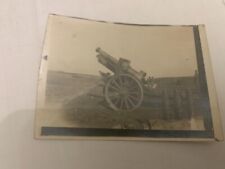 c.1918 WWI One of the French Big Guns Real Photo Postcard RPPC picture