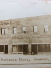 Business block Kenesaw Neb. Your friends in Kenesaw. PMK 1914 (N1) picture