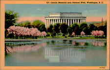 Postcard: OEL GRAND YO 121-Lincoln Memorial near Potomac River, Washin picture