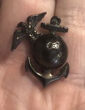 USMC Marine Corps EGA Eagle Globe Anchor Collar Insignia Military Pin picture