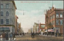 1900s Canada ~ Calgary, Alta. ~ 8th Avenue West ~  Local Pub: Royal Curio & News picture