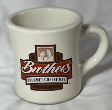 Brothers Gourmet Coffee Bar mug cup Vintage Hot Cocoa Tea Hot Toddy great Cond. picture