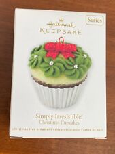 HALLMARK 2011 SIMPLY IRRESISTIBLE CHRISTMAS CUPCAKES SERIES ORNAMENT picture