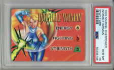 1995 MARVEL OVERPOWER INVISIBLE WOMAN STAT CARD PSA 10 LOW POP 4 RARE picture