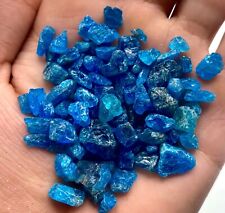155:Carat Extremely Rare Top Blue Apatite Rough Crystal From Afghanistan picture