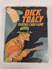 1937 Vintage Complete DICK TRACY Playing Card Game #3071 • Whitman Publishing Co picture