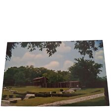 Postcard Historic Log Fort Pioneer Memorial State Park KY Chrome Unposted picture