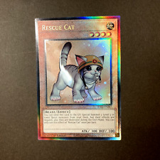 Rescue Cat, Ultimate Rare, RA02-EN001 Rarity Collection 2, Yugioh picture