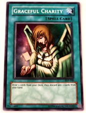 Yu-Gi-Oh TCG Graceful Charity SDP-040 Super Rare Unlimited LP picture