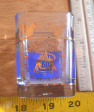 Disneyland 50th anniversary shot glass unused July 17 2005 NICE limited picture