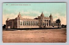 Riverside CA-California, County Court House, Antique, Vintage Souvenir Postcard picture