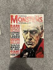 Orig Nov 1960 No 9 FAMOUS MONSTERS OF FILMLAND Magazine - VINCENT PRICE cover picture