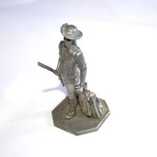 Antique K/S pewter soldiers 3 pcs set historical military figurines, collectible picture