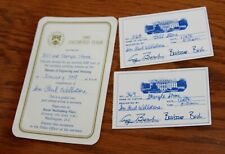 US Senate Paul Wellstone compliments tour pass LOT White House Engraving 1992 picture