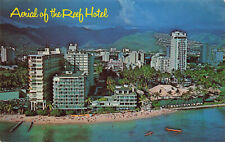 AERIAL VIEW REEF HOTEL & SURROUNDS HONOLULU HI VINTAGE POSTCARD 1972 100923 S picture