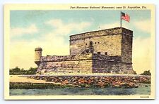 Postcard Fort Matanzas National Monument, Near St. Augustine Florida FL picture