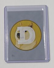 Dogecoin Limited Edition Artist Signed “So Wow” Trading Card 1/10 picture