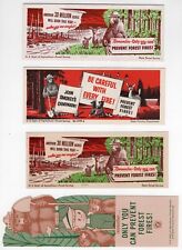 SMOKEY BEAR 1949-61 BLOTTER / CARD COLLECTION FIRE PREVENTION  picture