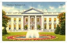 The White House, Washington, D. C. 1930 - 1945 Postcard picture