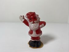 Vintage 1940s Christmas Rosen Rosbro Waving Santa Claus RED FACE Candy Container picture