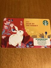 STARBUCKS 2023 YEAR OF THE RABBIT GIFT CARD - #6212 NEW BEST PRICE  picture