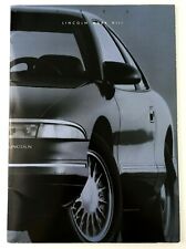 1993 Lincoln Mark VIII Showroom Sales Booklet Dealership Auto Car Brochure Vtg picture