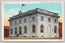 1900-08 Postcard U S Post Office Watertown South Dakota SD picture