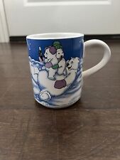 1998 Coca-Cola Polar Bear Baby Bears Coffee Mug/Tea Cup Collector Gibson picture