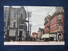 1900s San Antonio Texas Commerce Street Postcard picture