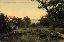 Pretty View Seaside Park Jamestown Rhode Island RI 1914 Postcard picture