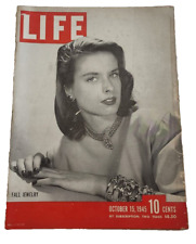 October 15, 1945 LIFE Magazine WWII War  Oct 10 45 picture