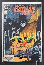 Batman Vol 1 #437 High Grade Batman Year 3 Part 2 DC Comics 1989 picture