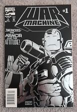 WAR MACHINE #1 Marvel Comics 1994 Foil Embossed Jim Rhodes Nick Fury and Cable picture