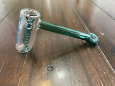5” Grav Mini Glass Water Pipe Hammer Lake Green Logo Colors Vary picture