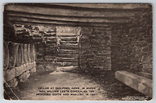 c1960s Cellar Guilford Connecticut Gov. William Leete Vintage Postcard picture