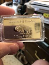 Commemorative Token United States of America Bison. 1 Troy Ounce. Souvenir picture