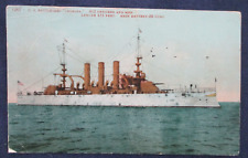 1908 US Military  Battleship Georgia Postcard picture