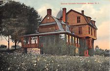 c.1910 General Burnside Homestead Bristol RI post card picture