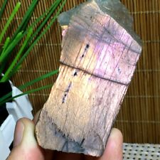 94g Natural Labradorite Crystal Rough Polished From Madagascar n633 picture