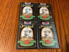 Vintage Jack Daniels Old No 7 Gentlemen's Playing Cards x4  New Sealed  #6633 picture